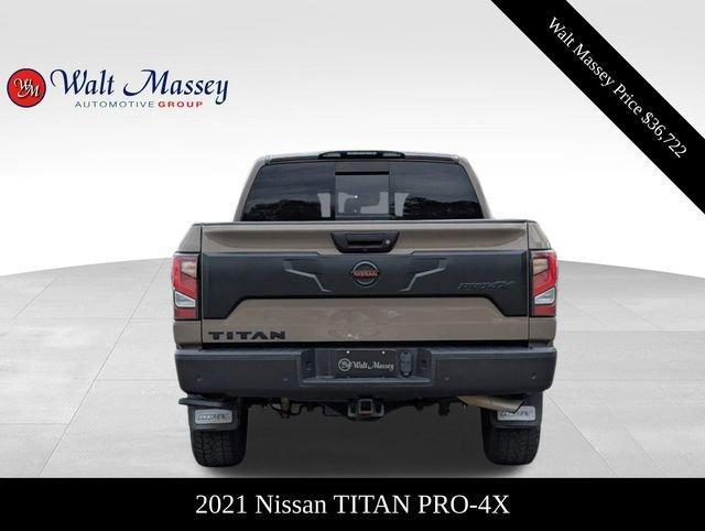 used 2021 Nissan Titan car, priced at $36,722