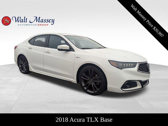 used 2018 Acura TLX car, priced at $20,997