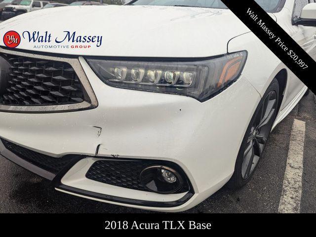 used 2018 Acura TLX car, priced at $20,997