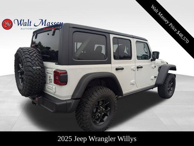 new 2025 Jeep Wrangler car, priced at $48,570