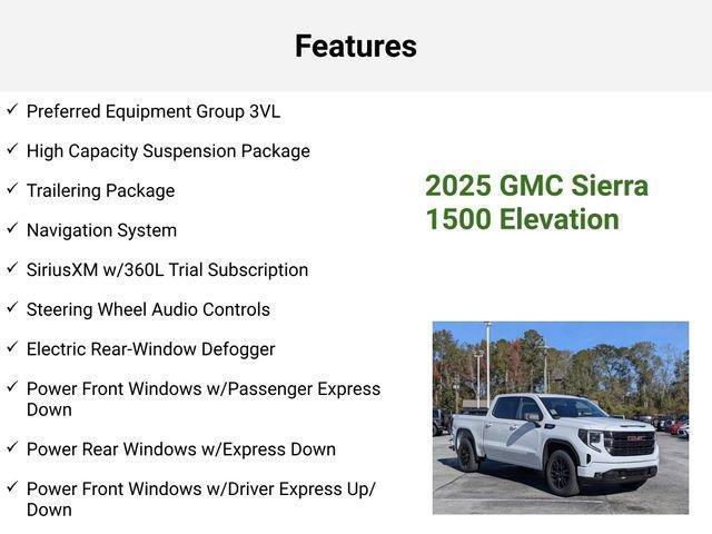 new 2025 GMC Sierra 1500 car, priced at $49,950