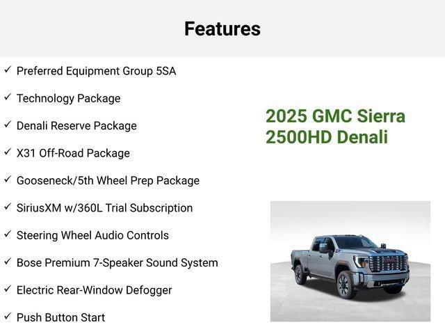 new 2025 GMC Sierra 2500 car, priced at $81,314