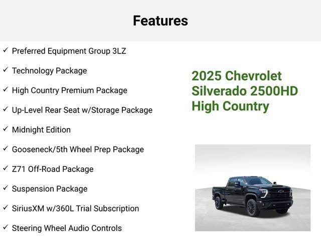 new 2025 Chevrolet Silverado 2500 car, priced at $82,547