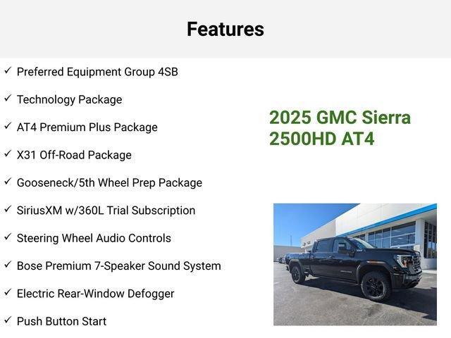 new 2025 GMC Sierra 2500 car, priced at $84,570