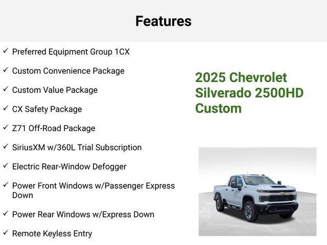 new 2025 Chevrolet Silverado 2500 car, priced at $53,287