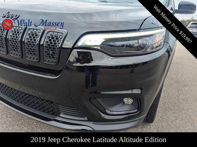 used 2019 Jeep Cherokee car, priced at $19,997