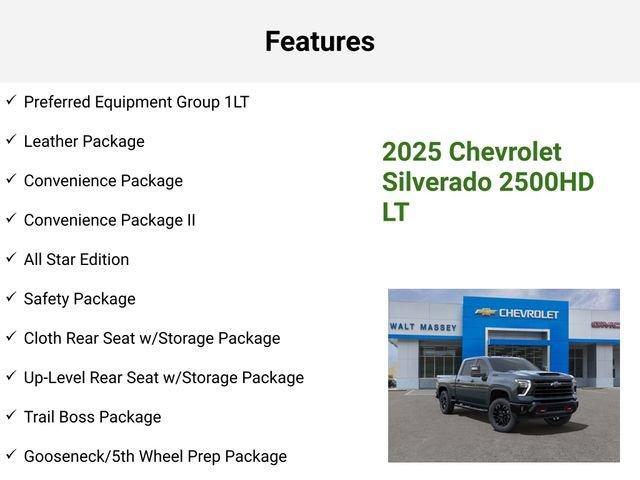 new 2025 Chevrolet Silverado 2500 car, priced at $77,965