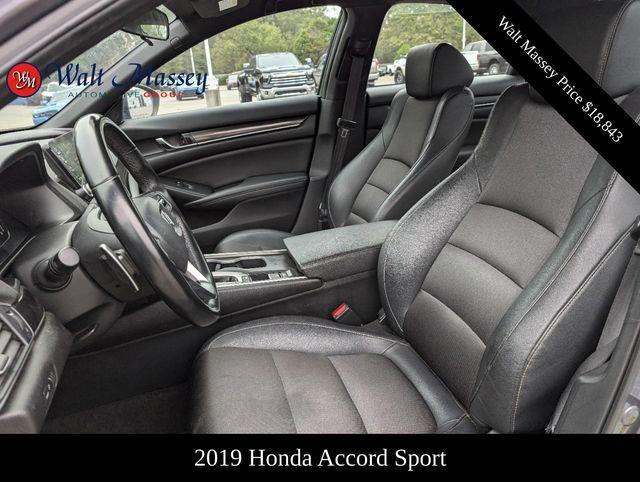 used 2019 Honda Accord car, priced at $18,843