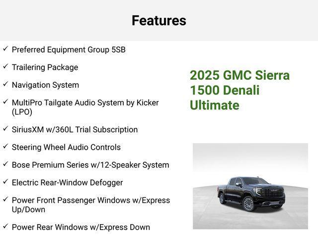 new 2025 GMC Sierra 1500 car, priced at $83,804