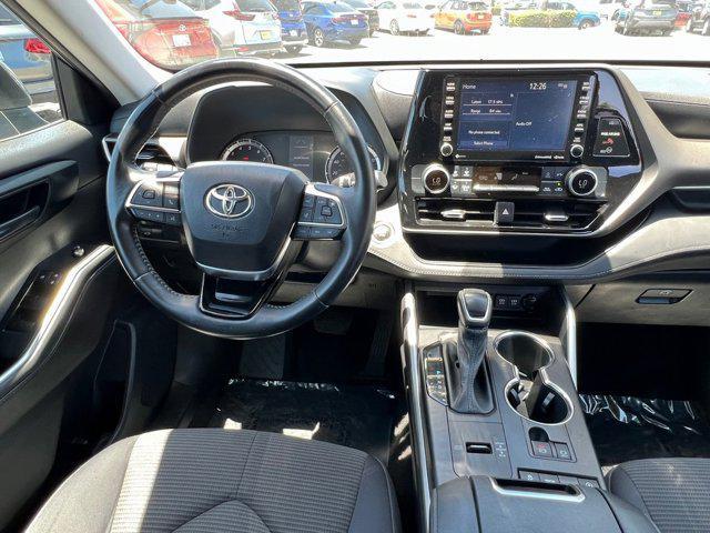 used 2021 Toyota Highlander car, priced at $28,588