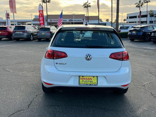 used 2016 Volkswagen e-Golf car, priced at $12,988