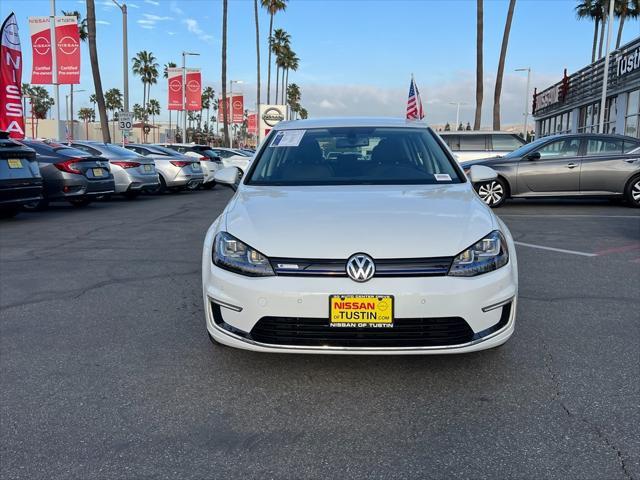 used 2016 Volkswagen e-Golf car, priced at $12,988