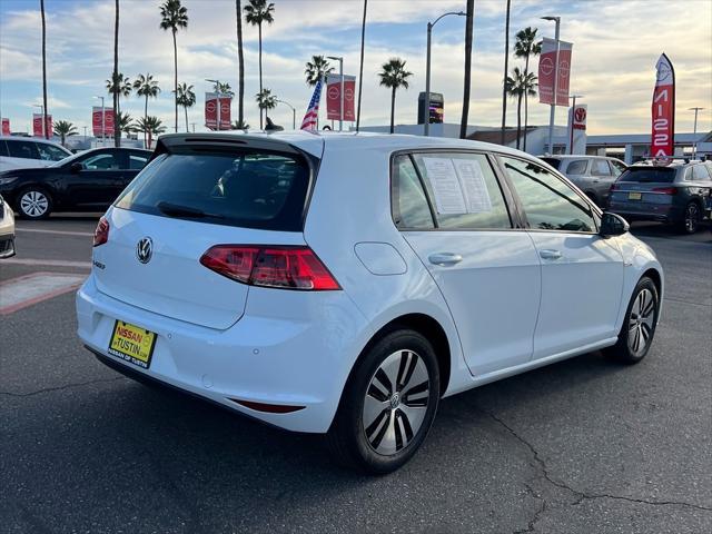 used 2016 Volkswagen e-Golf car, priced at $12,988