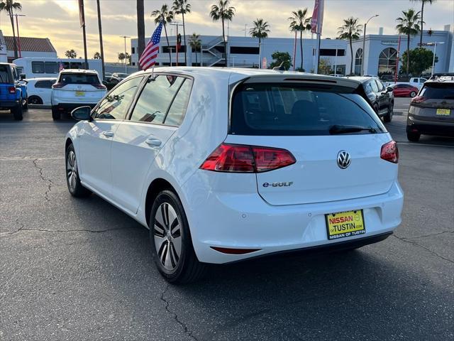 used 2016 Volkswagen e-Golf car, priced at $12,988