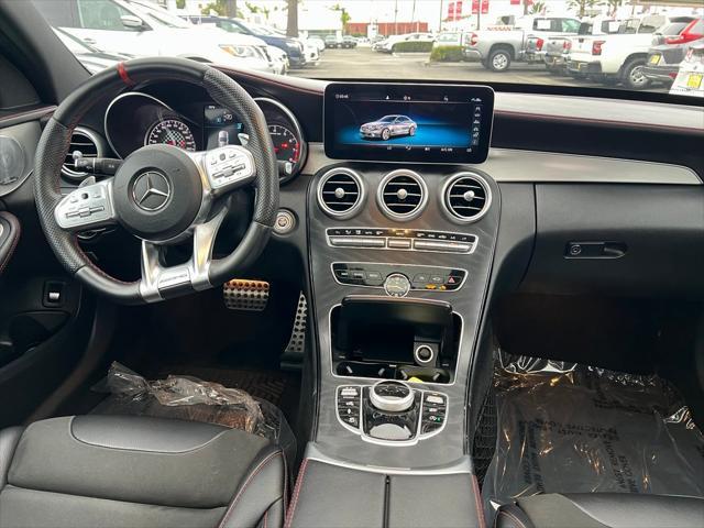 used 2019 Mercedes-Benz AMG C 43 car, priced at $29,399