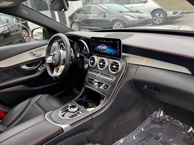 used 2019 Mercedes-Benz AMG C 43 car, priced at $29,399