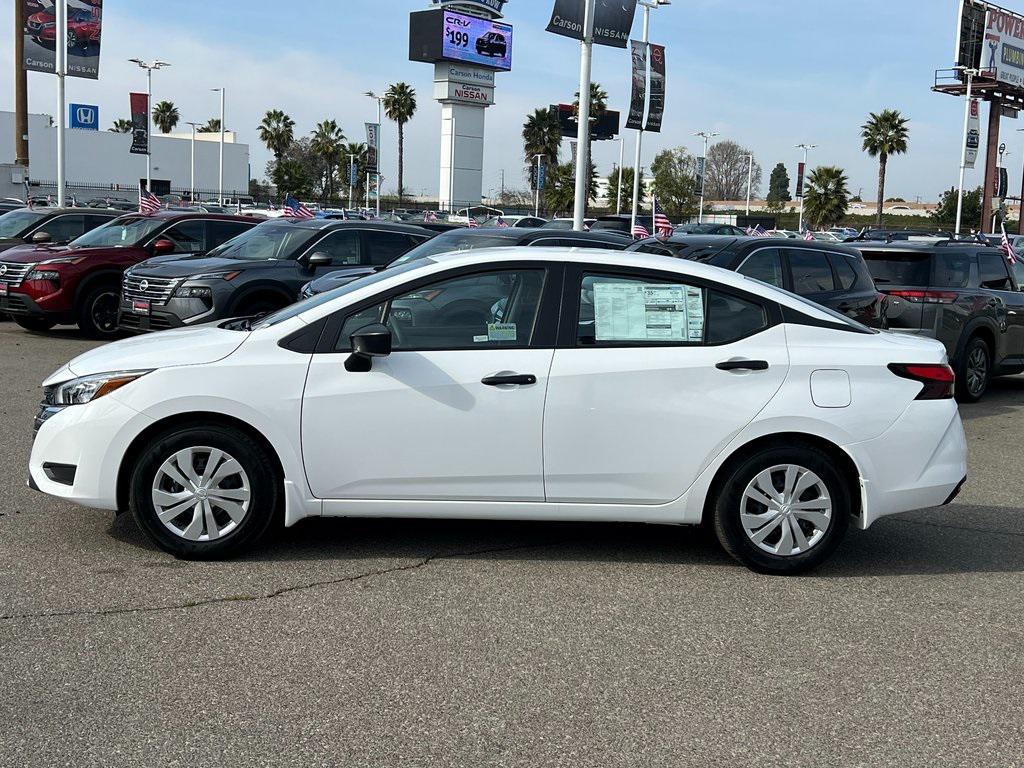 new 2025 Nissan Versa car, priced at $20,314