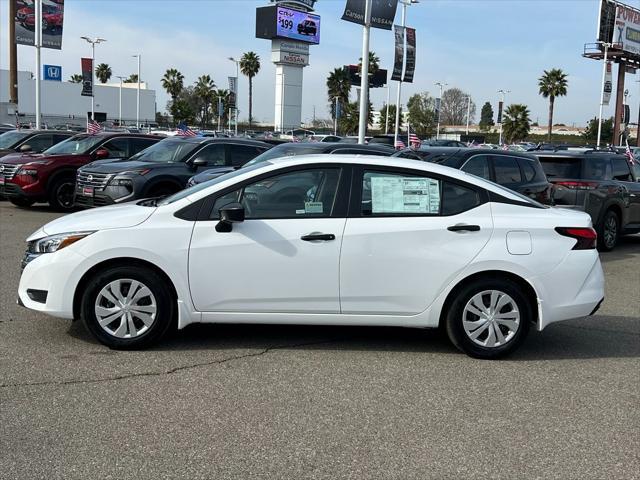 new 2025 Nissan Versa car, priced at $20,314