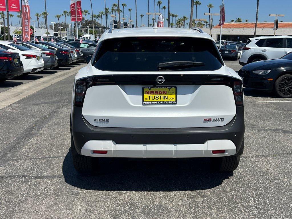 new 2025 Nissan Kicks car, priced at $27,616