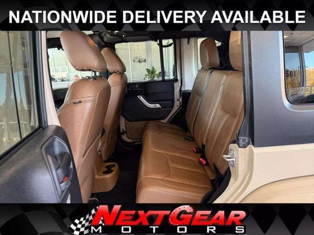 used 2016 Jeep Wrangler Unlimited car, priced at $24,689