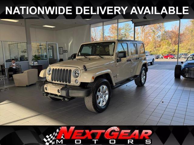 used 2016 Jeep Wrangler Unlimited car, priced at $24,689