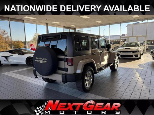 used 2016 Jeep Wrangler Unlimited car, priced at $24,689