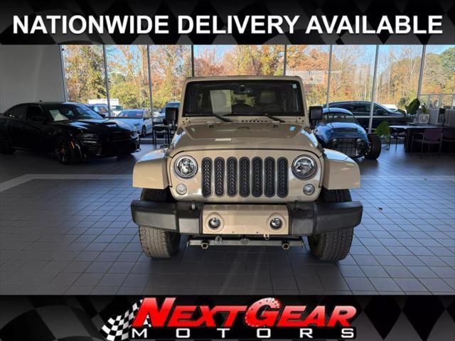 used 2016 Jeep Wrangler Unlimited car, priced at $24,689