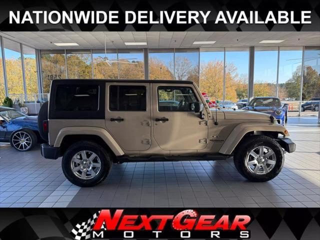 used 2016 Jeep Wrangler Unlimited car, priced at $24,689