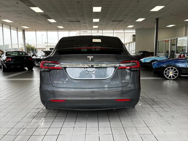 used 2018 Tesla Model X car, priced at $39,990