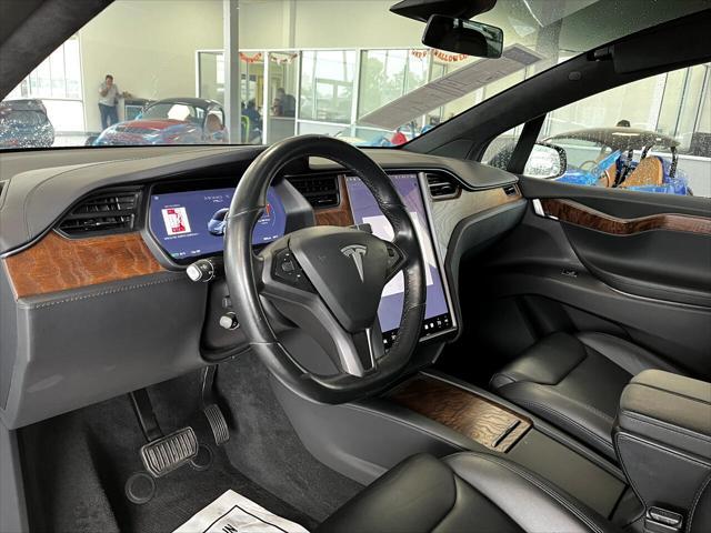 used 2018 Tesla Model X car, priced at $39,990