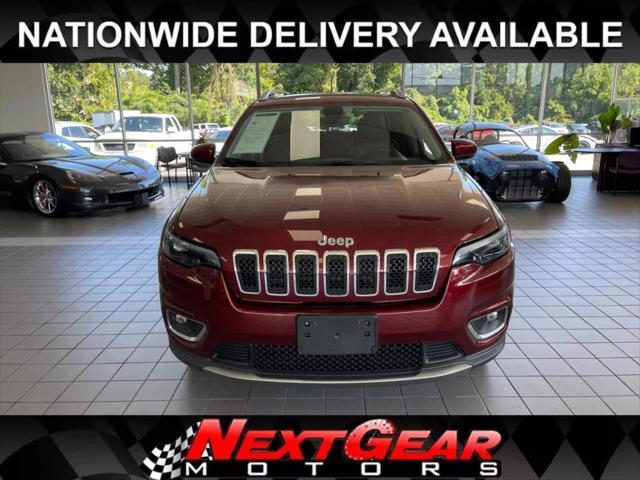 used 2019 Jeep Cherokee car, priced at $18,689