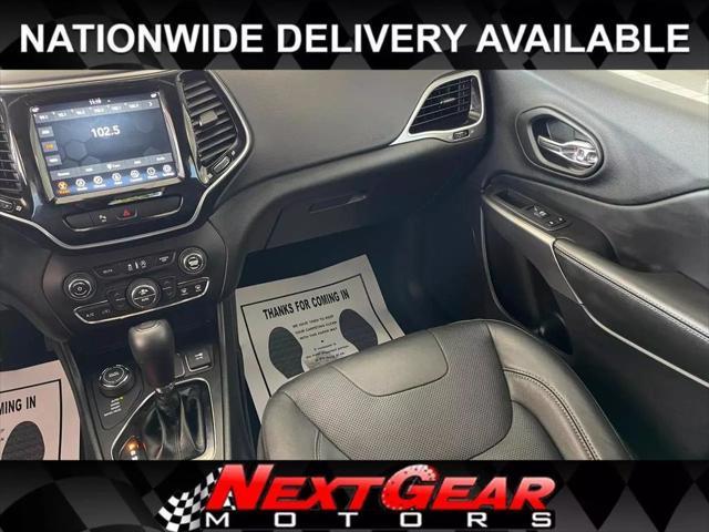 used 2019 Jeep Cherokee car, priced at $18,689