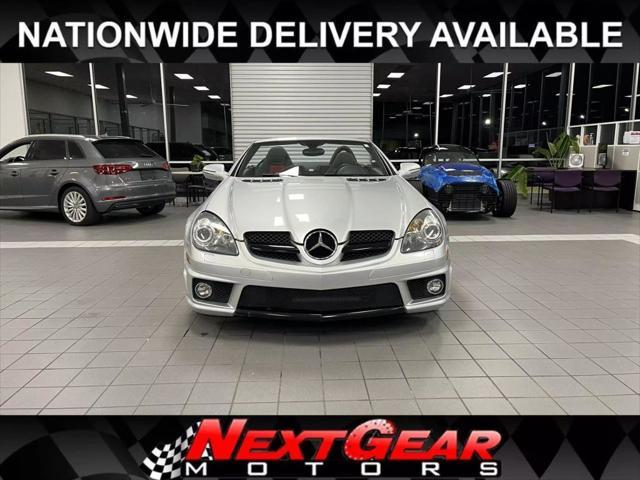 used 2009 Mercedes-Benz SLK-Class car, priced at $19,990