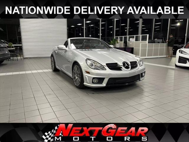 used 2009 Mercedes-Benz SLK-Class car, priced at $19,990