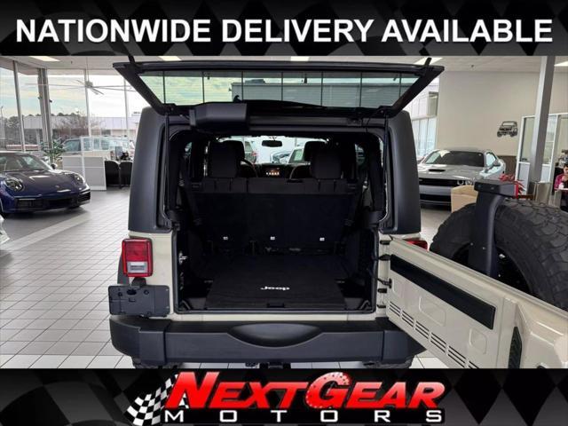 used 2017 Jeep Wrangler Unlimited car, priced at $26,689