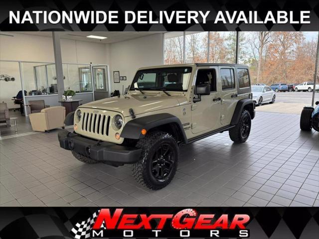 used 2017 Jeep Wrangler Unlimited car, priced at $26,689