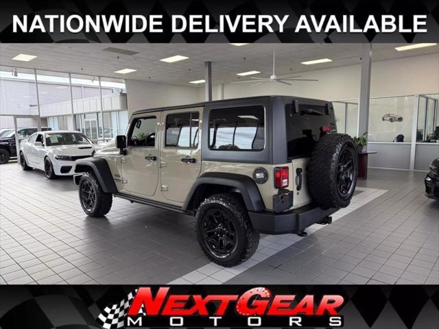 used 2017 Jeep Wrangler Unlimited car, priced at $26,689