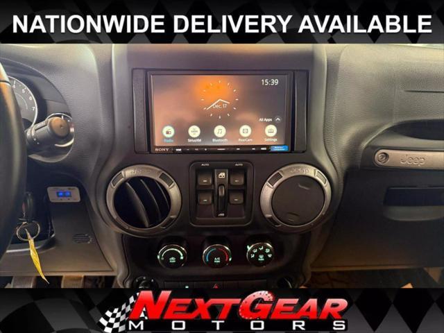 used 2017 Jeep Wrangler Unlimited car, priced at $26,689