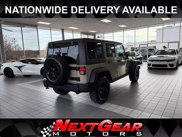 used 2017 Jeep Wrangler Unlimited car, priced at $26,689