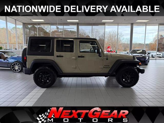 used 2017 Jeep Wrangler Unlimited car, priced at $26,689