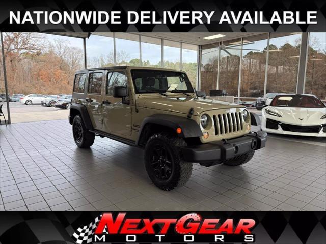 used 2017 Jeep Wrangler Unlimited car, priced at $26,689