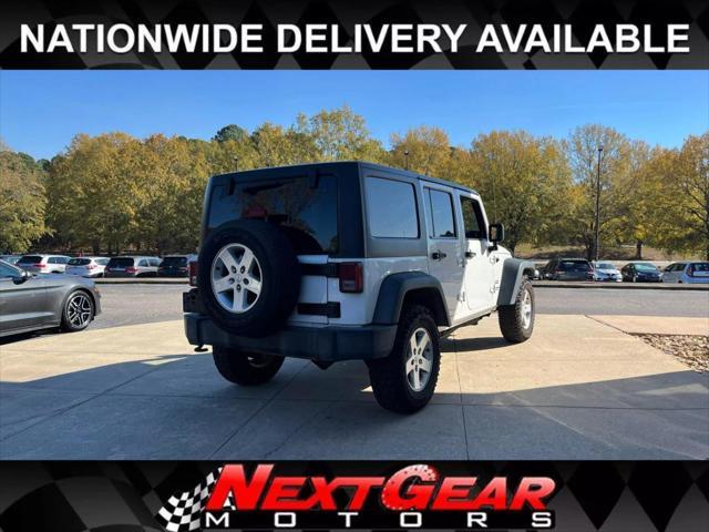 used 2016 Jeep Wrangler Unlimited car, priced at $14,689