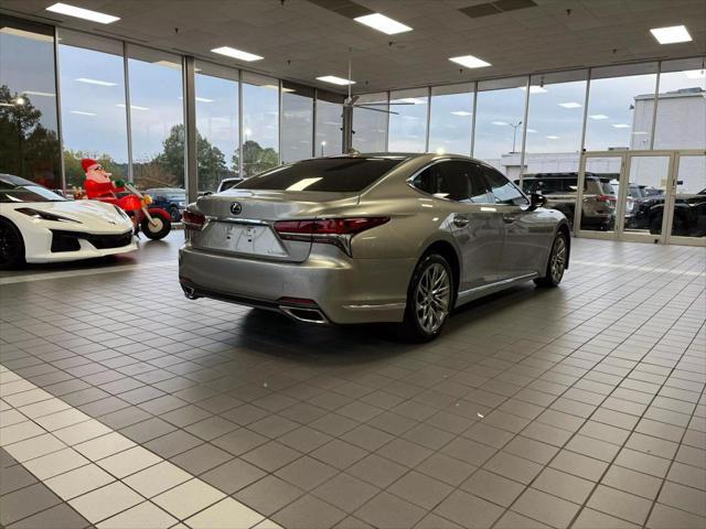 used 2018 Lexus LS 500 car, priced at $34,990