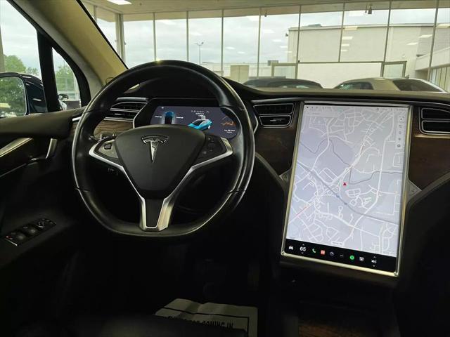 used 2017 Tesla Model X car, priced at $37,990