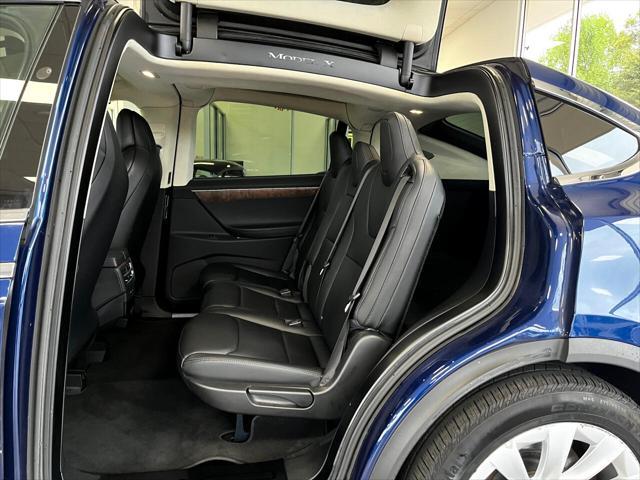 used 2017 Tesla Model X car, priced at $42,990