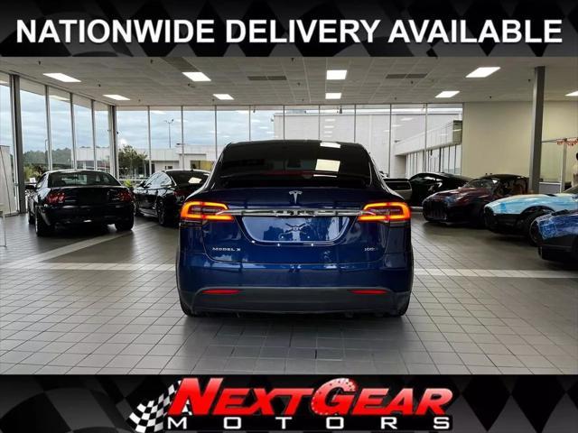 used 2017 Tesla Model X car, priced at $38,689