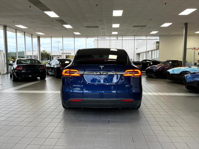 used 2017 Tesla Model X car, priced at $42,990