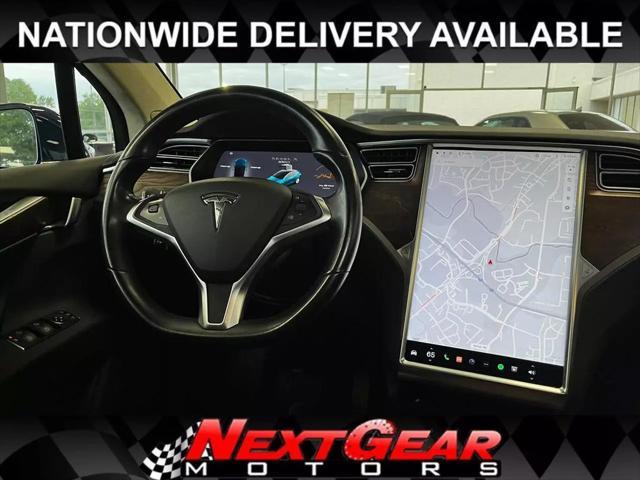 used 2017 Tesla Model X car, priced at $38,689