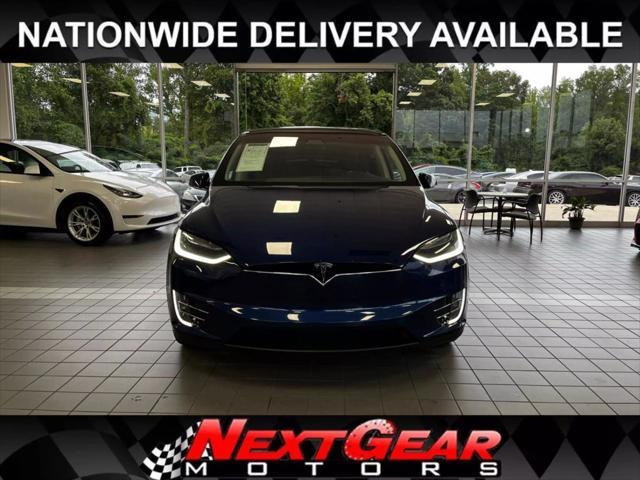 used 2017 Tesla Model X car, priced at $38,689