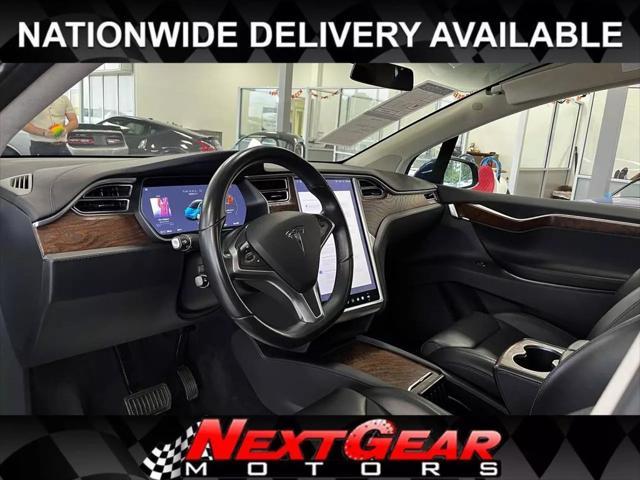 used 2017 Tesla Model X car, priced at $38,689